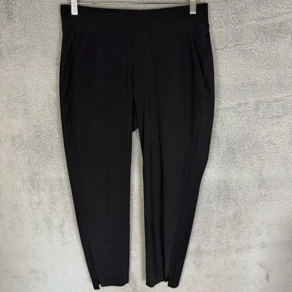 Athleta Black Ankle Cropped Pants